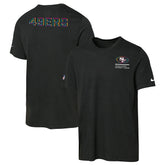San Francisco 49ers Youth 2025 NFL Crucial Catch Tri-Blend Dri-FIT T-Shirt Black