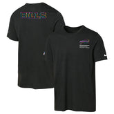 Buffalo Bills Youth 2025 NFL Crucial Catch Tri-Blend Dri-FIT T-Shirt Black