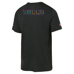 Buffalo Bills Youth 2025 NFL Crucial Catch Tri-Blend Dri-FIT T-Shirt Black