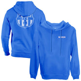 Barcelona 1863FC Wordmark Fleece Pullover Hoodie Blue