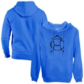 Club America 1863FC Retro Badge Pullover Hoodie Blue sale