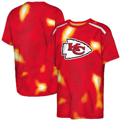 Kansas City Chiefs Outerstuff Youth End Zone Dri-Tek T-Shirt Red