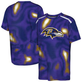 Baltimore Ravens Outerstuff Youth End Zone Dri-Tek T-Shirt Purple