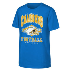 Los Angeles Chargers Outerstuff Youth Kick Off T-Shirt Powder Blue