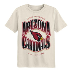 Arizona Cardinals Outerstuff Youth Huddle T-Shirt Cream