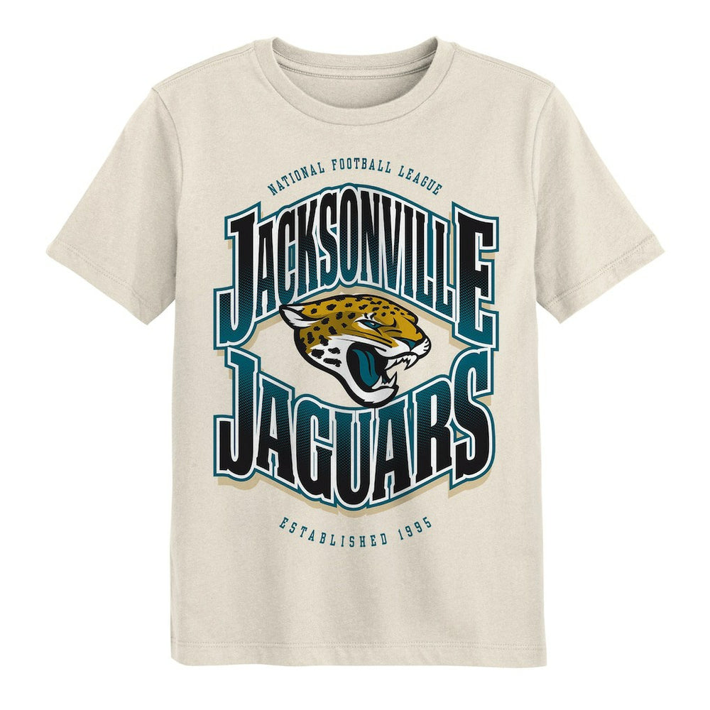 Jacksonville Jaguars Outerstuff Youth Huddle T-Shirt Cream