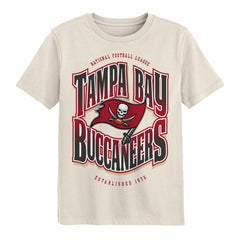 Tampa Bay Buccaneers Outerstuff Youth Huddle T-Shirt Cream
