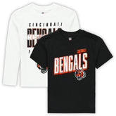 Cincinnati Bengals Outerstuff Preschool The Mix Combo T-Shirt Set