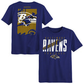 Baltimore Ravens Outerstuff Preschool Posterize T-Shirt Purple