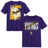 Minnesota Vikings Outerstuff Preschool Posterize T-Shirt Purple