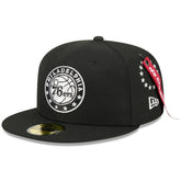Philadelphia 76ers x Alpha Industries 59FIFTY Fitted Hat Black