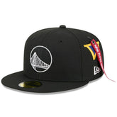 Golden State Warriors x Alpha Industries 59FIFTY Fitted Hat Black
