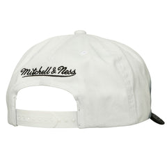 Miami Heat Dip Dye Pro Crown Adjustable Hat Black/White