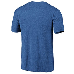 NHL Buffalo Sabres Distressed Logo Tri-Blend T-Shirt - Royal