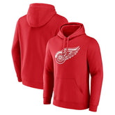 NHL Detroit Red Wings Primary Logo Pullover Hoodie - Red