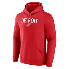 NHL Detroit Red Wings Primary Logo Pullover Hoodie - Red