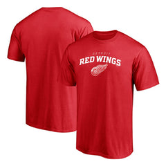 NHL Detroit Red Wings Team Lock Up T-Shirt - Red