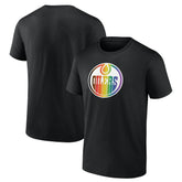 NHL Edmonton Oilers Oilers Pride T-Shirt - Black