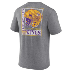 NHL Los Angeles Kings Earnest Will Tri-Blend T-Shirt - Heather Gray