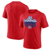 NHL Montreal Canadiens Proclamation Tri-Blend T-Shirt - Red