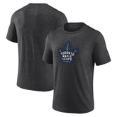 NHL Toronto Maple Leafs Alternate Logo Tri-Blend T-Shirt - Charcoal
