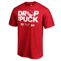 NHL Washington Capitals Drop the Puck T-Shirt - Red