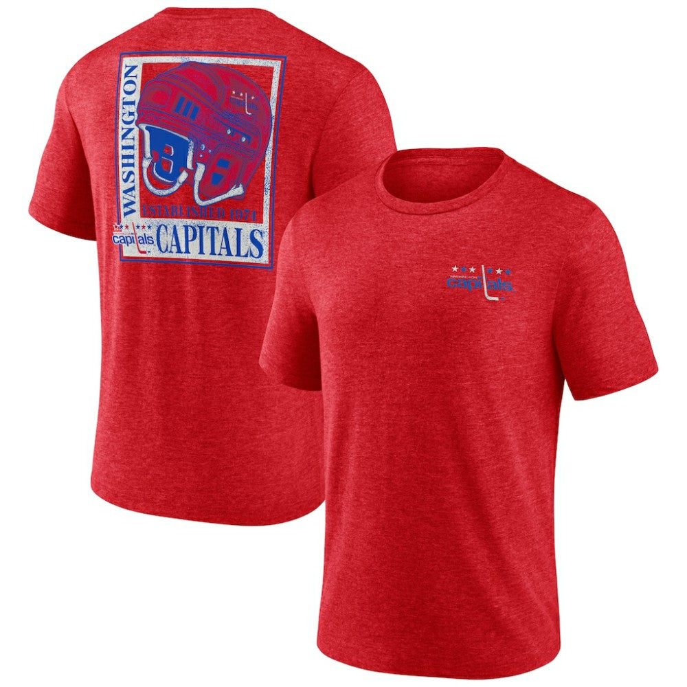 NHL Washington Capitals Earnest Will Tri-Blend T-Shirt - Red