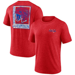 NHL Washington Capitals Earnest Will Tri-Blend T-Shirt - Red