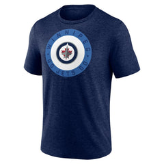 NHL Winnipeg Jets Proclamation Tri-Blend T-Shirt - Navy
