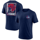 NHL Winnipeg Jets Earnest Will Tri-Blend T-Shirt - Navy