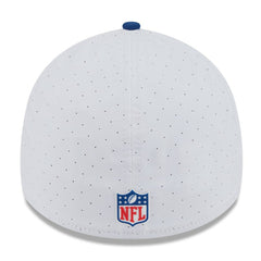 Indianapolis Colts New Era 2025 NFL Training Camp 39THIRTY Flex Hat White/Royal