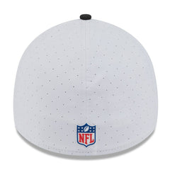Jacksonville Jaguars New Era 2025 NFL Training Camp 39THIRTY Flex Hat White/Black