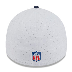 Tennessee Titans New Era 2025 NFL Training Camp 39THIRTY Flex Hat White/Navy