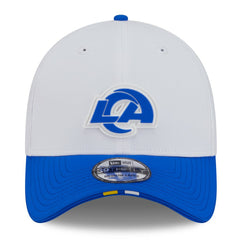 Los Angeles Rams New Era 2025 NFL Training Camp 39THIRTY Flex Hat White/Royal