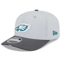 Philadelphia Eagles New Era 2025 NFL Training Camp 9SEVENTY Adjustable Hat Gray/Graphite