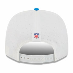 Detroit Lions New Era 2025 NFL Training Camp Throwback Logo 9SEVENTY Adjustable Hat White/Blue