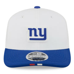 New York Giants New Era 2025 NFL Training Camp 9SEVENTY Adjustable Hat White/Royal