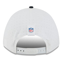 Houston Texans New Era 2025 NFL Training Camp A-Frame 9FORTY Adjustable Hat White/Navy