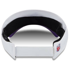 Minnesota Vikings New Era 2025 NFL Training Camp Adjustable Visor White/Purple