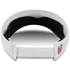 Atlanta Falcons New Era 2025 NFL Training Camp Adjustable Visor White/Black