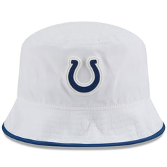 Indianapolis Colts New Era 2025 NFL Training Camp Stretch Bucket Hat White