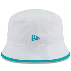 Miami Dolphins New Era 2025 NFL Training Camp Stretch Bucket Hat White