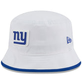 New York Giants New Era 2025 NFL Training Camp Stretch Bucket Hat White