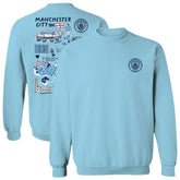 Manchester City Vive La Fete Women's Impressions Artwork Pullover Sweatshirt Sky Blue shop