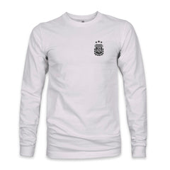Argentina National Team 1863FC Back Team Arch Long Sleeve T-Shirt Gray shop