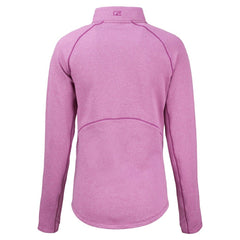 Washington Nationals Cutter & Buck Women's Peshastin Eco Fleece Recycled Half-Zip Jacket - Heather Light Pink Jackets