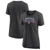 NHL Nashville Predators Women's Proud Tri-Blend T-Shirt - Gray