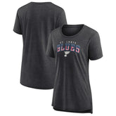 NHL St. Louis Blues Women's Proud Tri-Blend T-Shirt - Gray