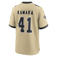NFL Alvin Kamara New Orleans Saints Youth Gameday Golds Alternate Game Player Jersey - Gold