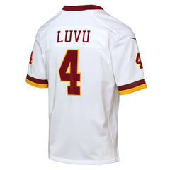 NFL Frankie Luvu Washington Commanders Youth Game Super Bowl Era Jersey - White